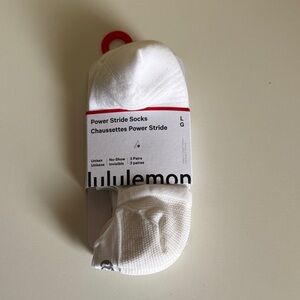 lululemon athletica Power Stride Socks in White